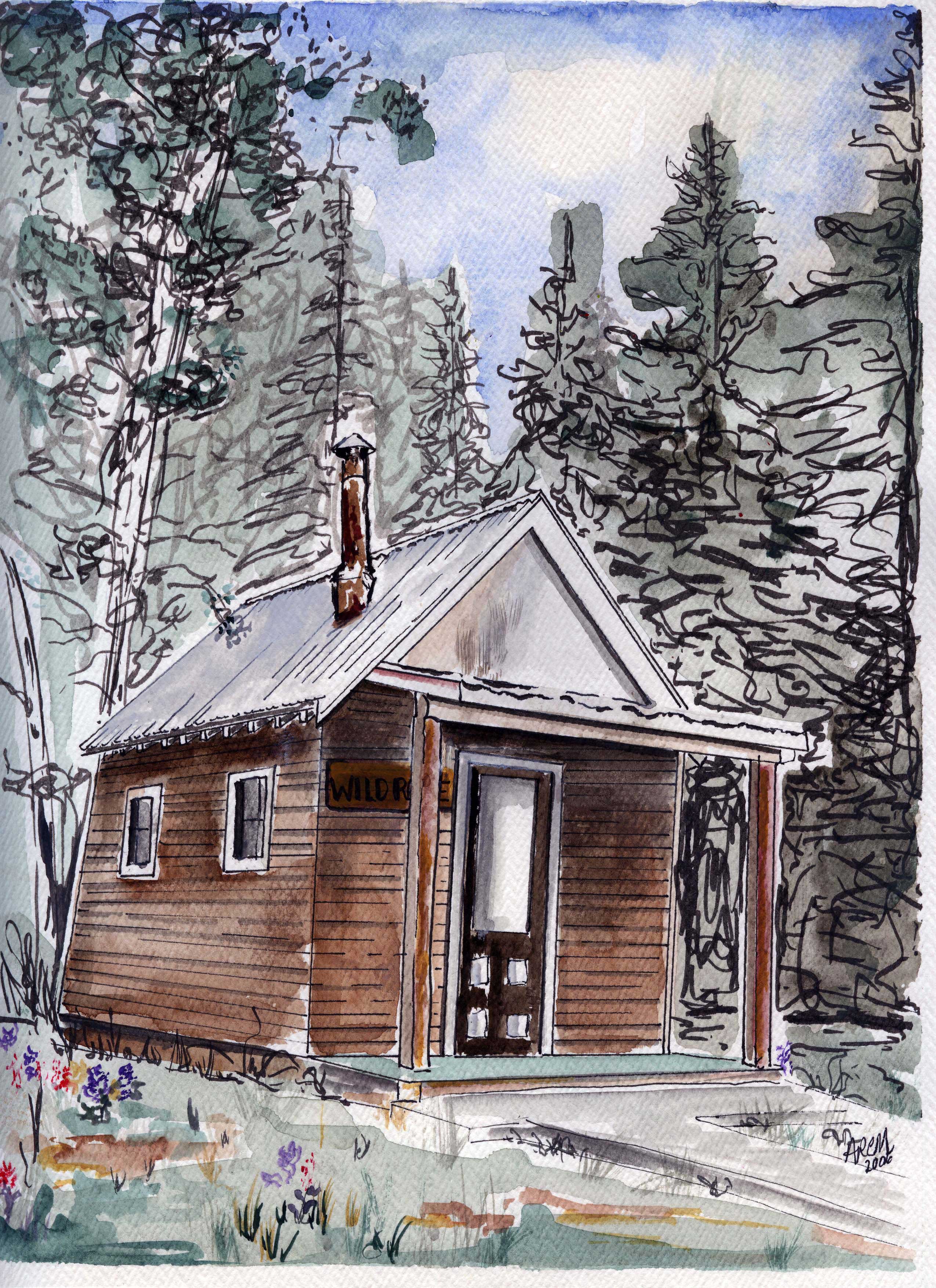 Colorado Wildrose Cabin