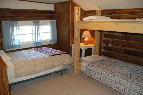 Pine Cabin Bedroom